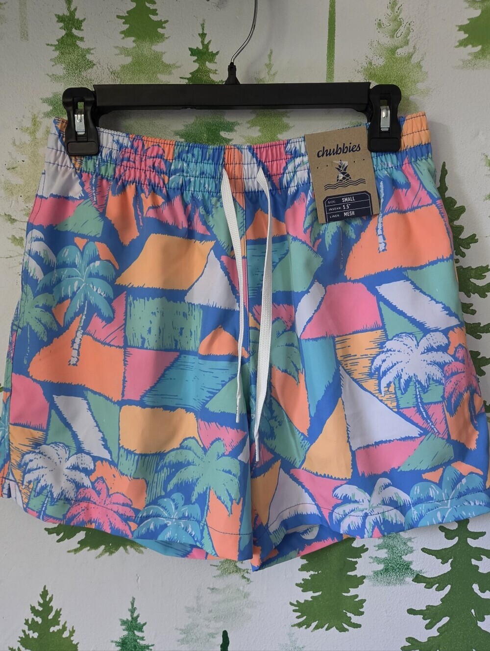 Chubbies Neon Tropical Palm Swim Shorts ⁹